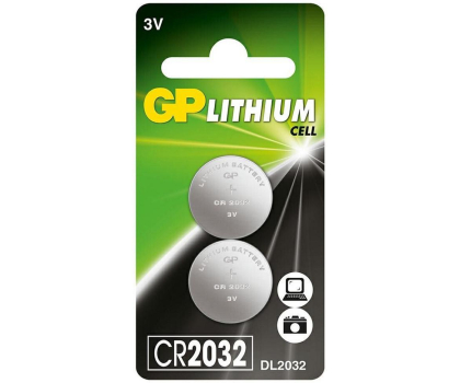 Bateria lub akumulatorek GP Litowe  guzikowe; 3,0V (2 sztuki)